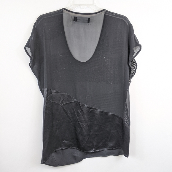 Stella & Jamie sequin silk blouse - Picture 3 of 6